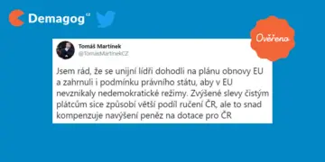 Ilustrační obrázek k Tweet - Tomáš Martínek