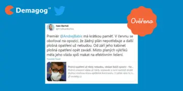 Ilustrační obrázek k Tweet - Ivan Bartoš