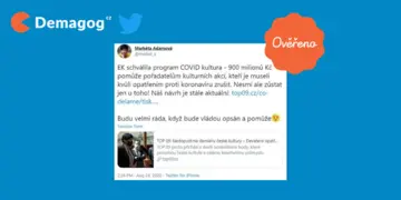 Ilustrační obrázek k Tweet - Markéta Pekarová Adamová