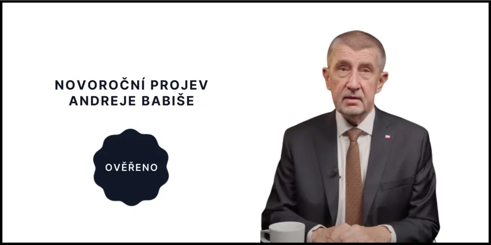 Ilustrační obrázek v výstupu Novoroční projev ve stylu Andreje Babiše