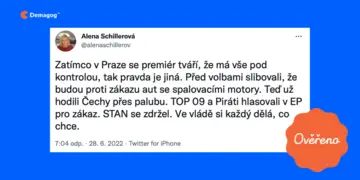 Ilustrační obrázek k Tweet – Alena Schillerová